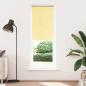 Preview: Verdunkelungsrollo Gelb 75x230 cm Stoffbreite 70,7 cm Polyester