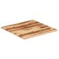 Preview: Tischplatte Massivholz Palisander 25-27 mm 80×80 cm