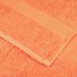 Preview: Premium-Seiftücher SOLUND 2 Stk. Orange 30x30 cm 600 g/m²