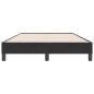 Preview: Boxspringbett ohne Matratze Schwarz 120x220 cm Samt