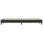 Preview: Boxspringbett ohne Matratze Schwarz 120x220 cm Samt