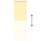Preview: Verdunkelungsrollo Gelb 60x150 cm Stoffbreite 55,7 cm Polyester