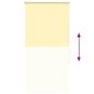 Preview: Verdunkelungsrollo Gelb 70x175 cm Stoffbreite 65,7 cm Polyester