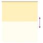 Preview: Verdunkelungsrollo Gelb 135x150cm Stoffbreite 131,6cm Polyester