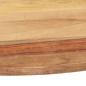Preview: Tischplatte Massivholz Palisander Rund 15-16 mm 40 cm