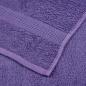 Preview: Seiftücher 2 Stk. Lila 30x30 cm 360 g/m² 100% Baumwolle