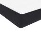 Preview: Boxspringbett mit Matratze Schwarz 80x220 cm Samt