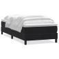 Preview: Boxspringbett mit Matratze Schwarz 80x220 cm Samt