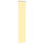 Preview: Verdunkelungsrollo Gelb 60x230 cm Stoffbreite 55,7 cm Polyester