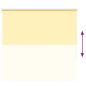 Preview: Verdunkelungsrollo Gelb 160x150cm Stoffbreite 156,6cm Polyester
