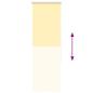 Preview: Verdunkelungsrollo Gelb 45x150 cm Stoffbreite 40,7 cm Polyester
