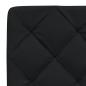 Preview: Bettgestell mit LED ohne Matratze Schwarz 90x190 cm Stoff