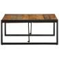 Preview: Couchtisch Mehrfarbig 80x80x35 cm Altholz Massivholz