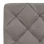 Preview: Bettgestell ohne Matratze Taupe 120x200 cm Stoff