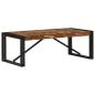 Preview: ARDEBO.de - Couchtisch Mehrfarbig 100x50x35 cm Altholz Massivholz
