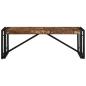 Preview: Couchtisch Mehrfarbig 100x50x35 cm Altholz Massivholz