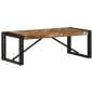 Preview: Couchtisch Mehrfarbig 100x50x35 cm Altholz Massivholz