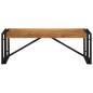 Preview: Couchtisch 100x50x35 cm Massivholz Akazie