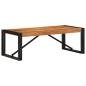 Preview: Couchtisch 100x50x35 cm Massivholz Akazie