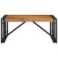 Preview: Couchtisch 80x80x35 cm Massivholz Akazie