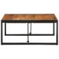 Preview: Couchtisch 80x80x35 cm Massivholz Akazie