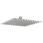 Preview: Regenbrause Edelstahl 304 20x20 cm Quadrat