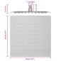 Preview: Regenbrause Edelstahl 304 20x20 cm Quadrat