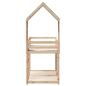 Preview: Etagenbett ohne Matratze 90x200 cm Massivholz Kiefer
