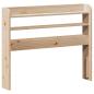 Preview: Bettgestell mit Kopfteil ohne Matratze 75x190 cm