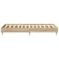Preview: Bettgestell ohne Matratze Sonoma-Eiche 90x200 cm Holzwerkstoff