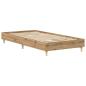 Preview: ARDEBO.de - Bettgestell ohne Matratze Artisan-Eiche 90x190cm Holzwerkstoff