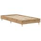 Preview: Bettgestell ohne Matratze Artisan-Eiche 75x190cm Holzwerkstoff