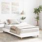 Preview: Bettgestell ohne Matratze Weiß 90x200 cm Holzwerkstoff