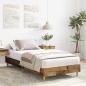 Preview: Bettgestell ohne Matratze Altholz-Optik 90x200cm Holzwerkstoff