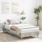 Preview: Bettgestell ohne Matratze Betongrau 100x200 cm Holzwerkstoff