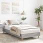 Preview: Bettgestell ohne Matratze Grau Sonoma 90x190 cm Holzwerkstoff