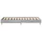 Preview: Bettgestell ohne Matratze Grau Sonoma 90x190 cm Holzwerkstoff