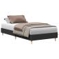 Preview: Bettgestell ohne Matratze Schwarz 100x200 cm Holzwerkstoff