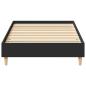 Preview: Bettgestell ohne Matratze Schwarz 100x200 cm Holzwerkstoff