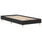 Preview: Bettgestell ohne Matratze Schwarz 100x200 cm Holzwerkstoff
