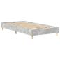 Preview: Bettgestell ohne Matratze Betongrau 75x190 cm Holzwerkstoff