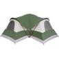 Preview: Tunnel-Familienzelt 8 Personen Grün Wasserdicht