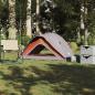Preview: ARDEBO.de - Campingzelt 1 Person Grau und Orange Wasserfest