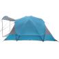 Preview: Tunnel-Familienzelt 8 Personen Blau Wasserdicht