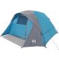 Preview: Campingzelt 4 Personen Blau Wasserdicht