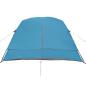 Preview: Campingzelt 4 Personen Blau Wasserdicht