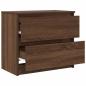 Preview: TV-Schrank Braun Eichen-Optik 60x35x54 cm Holzwerkstoff