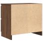 Preview: TV-Schrank Braun Eichen-Optik 60x35x54 cm Holzwerkstoff