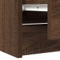 Preview: TV-Schrank Braun Eichen-Optik 60x35x54 cm Holzwerkstoff