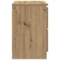 Preview: TV-Schrank Artisan-Eiche 60x35x54 cm Holzwerkstoff